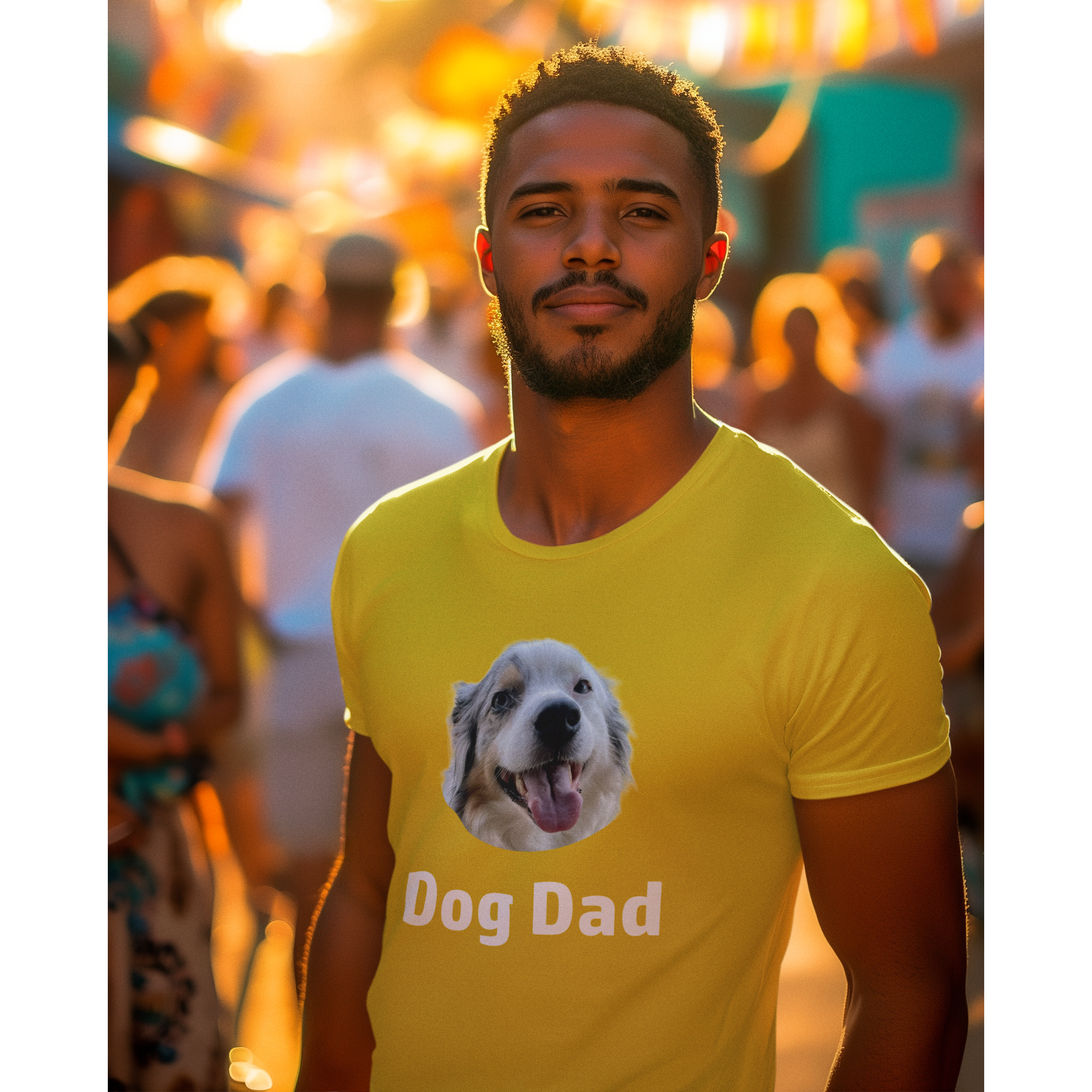 "Dog Dad" Custom T-Shirt