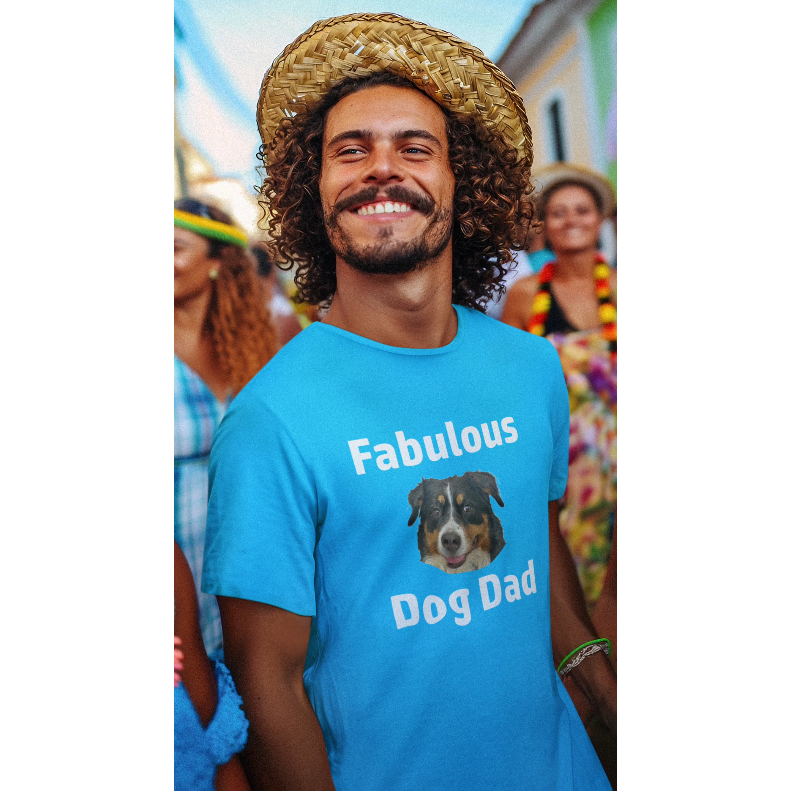 "Dog Dad" Custom T-Shirt